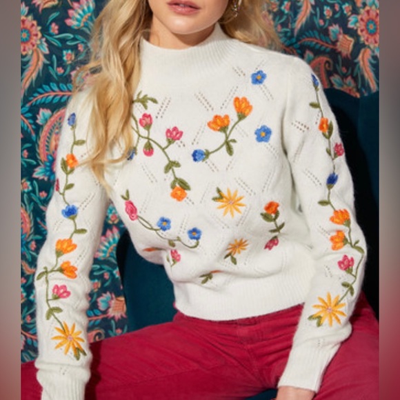 miami Sweaters - Miami for Francesca’s cropped Sweater